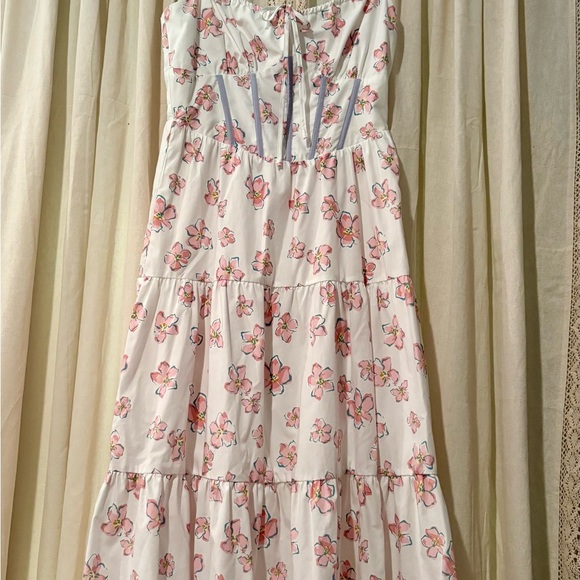Le Lis Dresses & Skirts - Le Lis Pink Floral Maxi Dress
